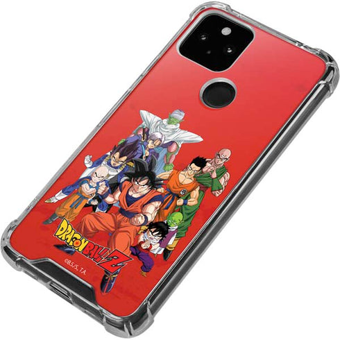 Dragon Ball Z Group Google Pixel 5 Clear Case